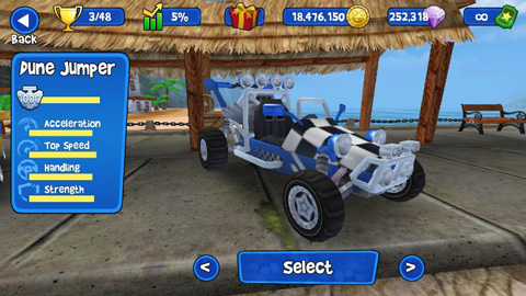 沙滩车竞速2 手机版手游app截图