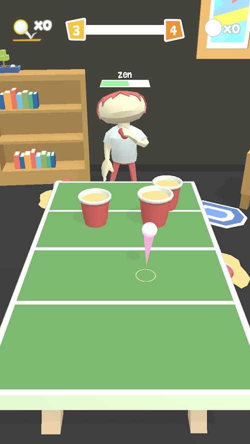 纸杯乒乓球 手游版手游app截图