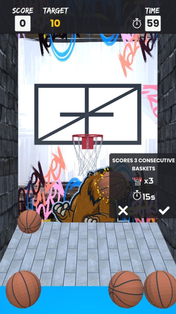 街机指尖篮球手游app截图