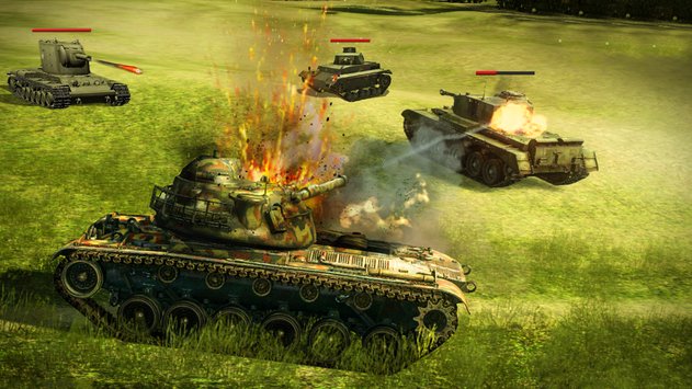 坦克射击战场 最新版手游app截图