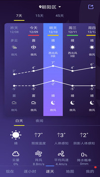 中国天气 手机版手机软件app截图