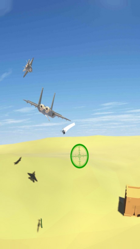 飞机空袭3D 手机版手游app截图