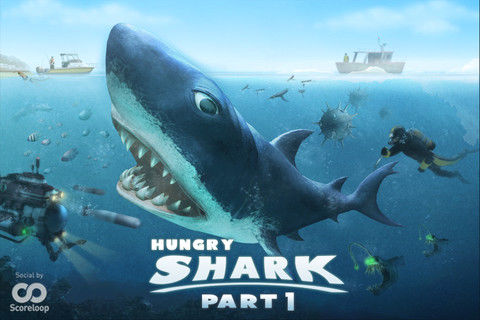 嗜血狂鲨1 无敌版手游app截图