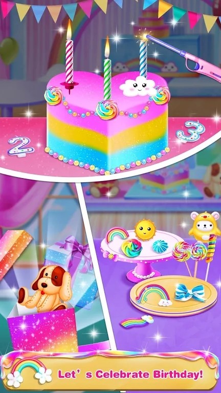 生日烤蛋糕手游app截图