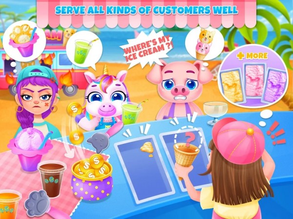 宠物冰淇淋店 手机版手游app截图