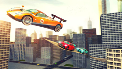 城市屋顶特技赛车 最新版手游app截图