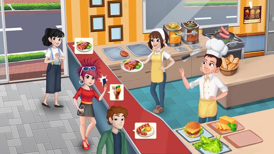 美食烹饪餐厅手游app截图