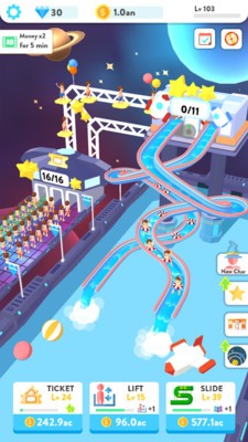 欢乐水滑道 最新版手游app截图