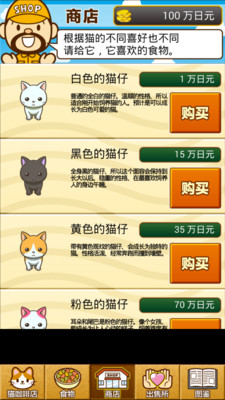 猫咖啡店 最新版手游app截图