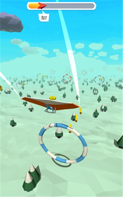 滑翔机飞行比赛手游app截图