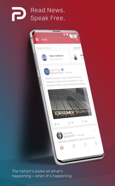 Parler 最新版手机软件app截图