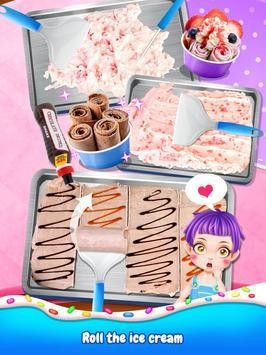 冷冻冰淇淋卷制作手游app截图