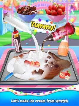 冷冻冰淇淋卷制作手游app截图