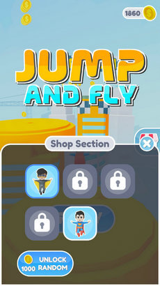 跳跃和飞行手游app截图