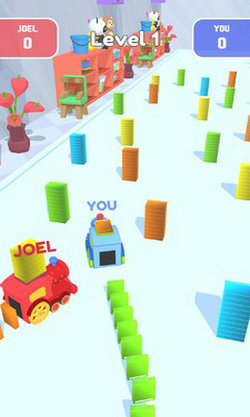 多米诺火车3D 手游版手游app截图