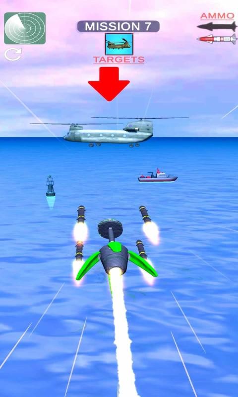 火箭飞弹3D 手机版手游app截图