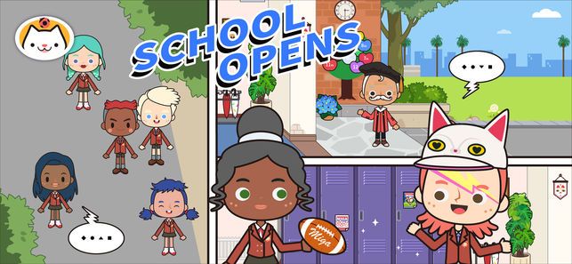 米加小镇学校 完整版手游app截图