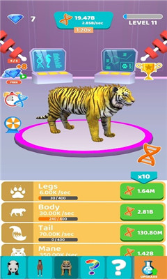 空闲动物进化手游app截图