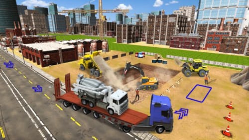 挖掘机建造模拟器2021手游app截图