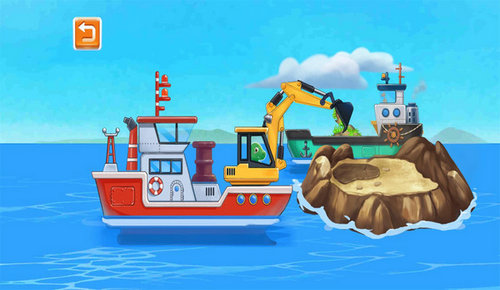 海上挖掘机模拟手游app截图