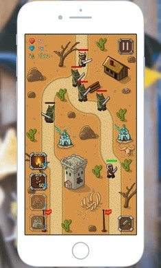 魔法塔森林之战 手游版手游app截图