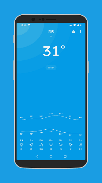 pure天气手机软件app截图