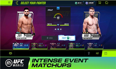 EA运动UFC手游app截图