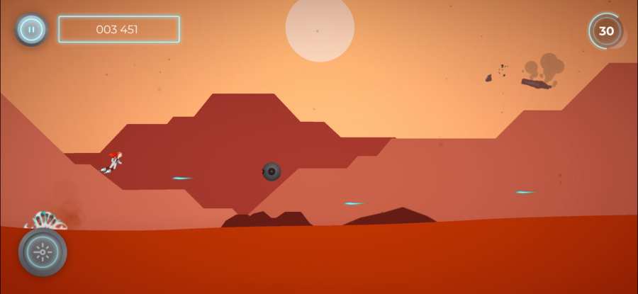 无尽的火星奔跑者鲁比手游app截图