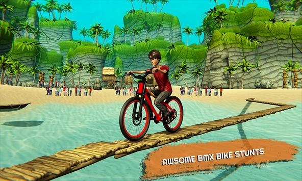 自行车水上平衡赛 最新版手游app截图