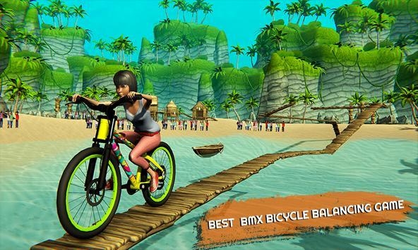 自行车水上平衡赛 最新版手游app截图
