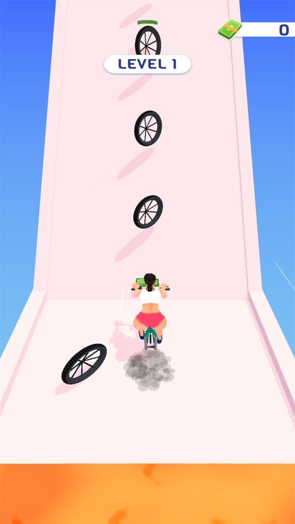 小姐姐骑单车手游app截图