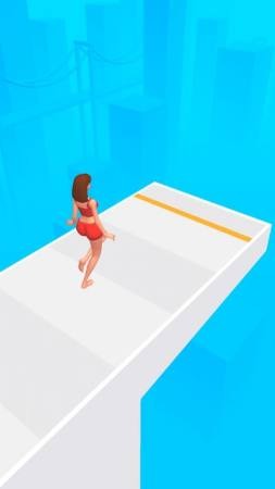 跳跃女孩3D手游app截图