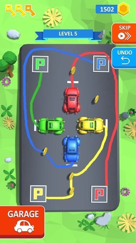 绘制停车3D手游app截图