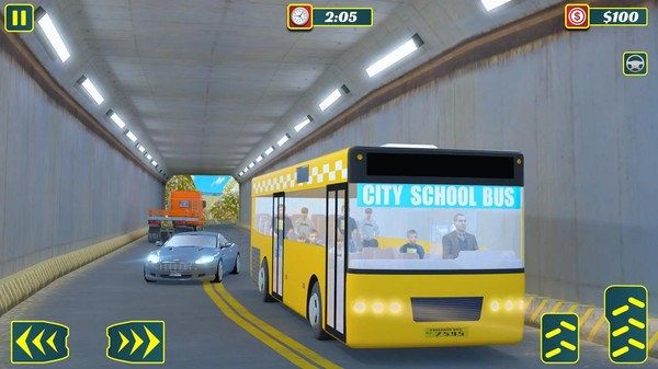 学校巴士模拟器手游app截图