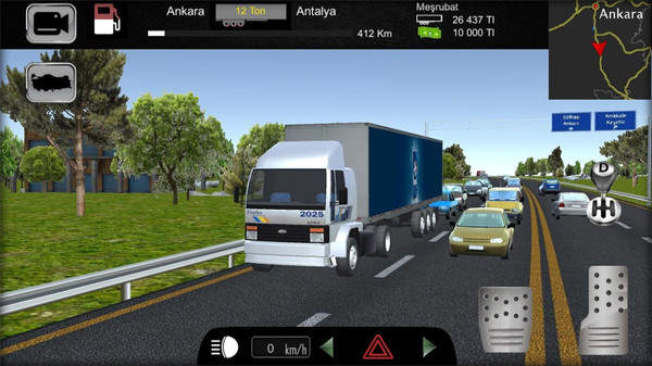 货车模拟2019手游app截图