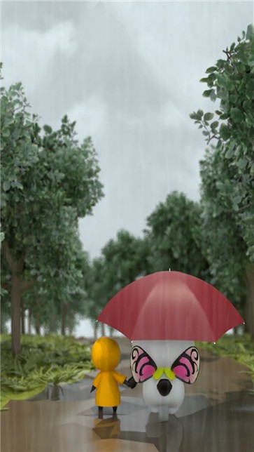 下雨的回家路手游app截图