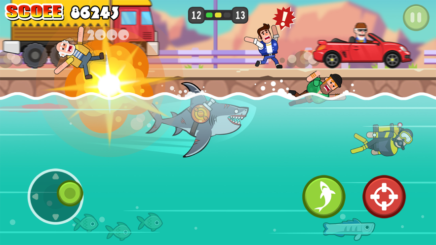 鲨鱼冲刺手游app截图