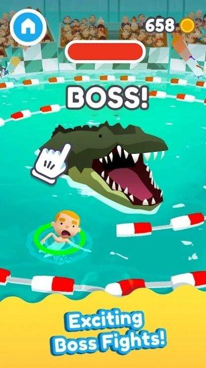 鲨鱼逃生3D 手游版手游app截图