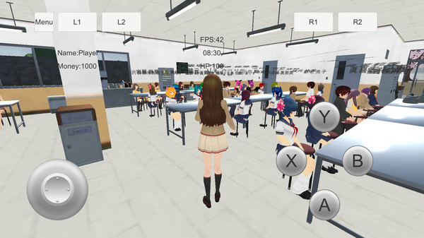 女子学校模拟器手游app截图