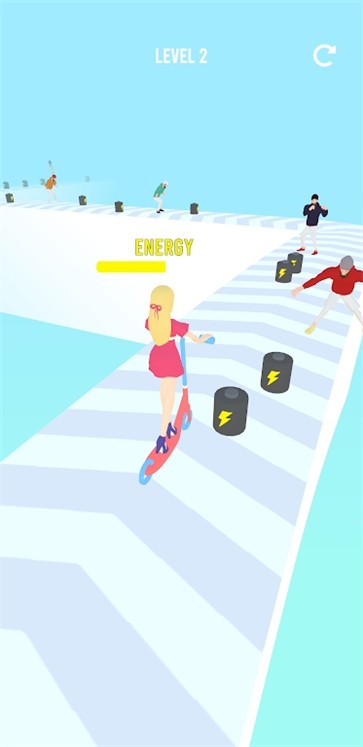 滑板车比赛手游app截图