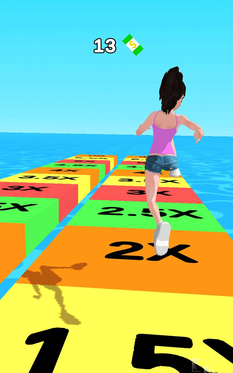 Girl Race 3D手游app截图