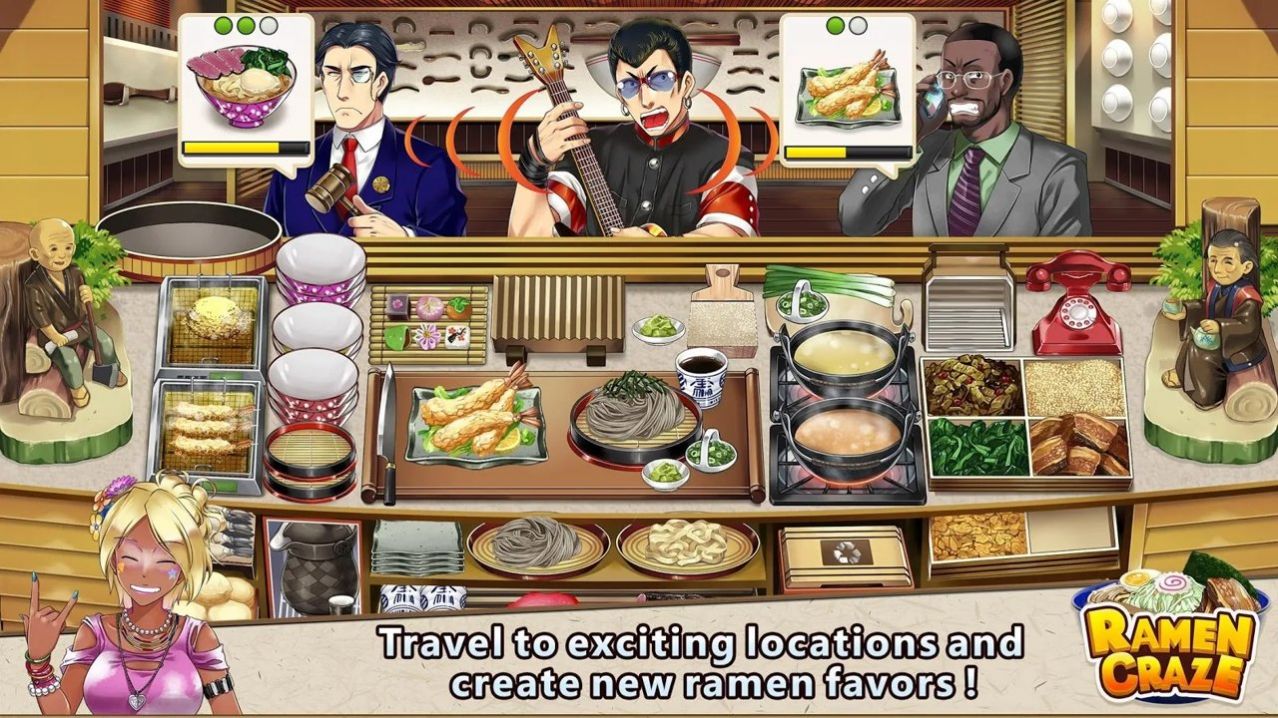 日式拉面餐厅手游app截图