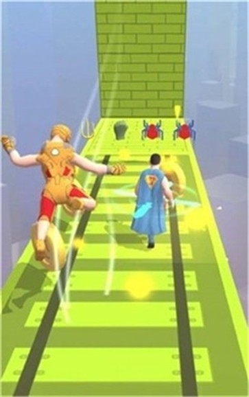 漫威英雄变形奔跑手游app截图