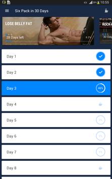 30天内练出六块腹肌 去广告版手机软件app截图
