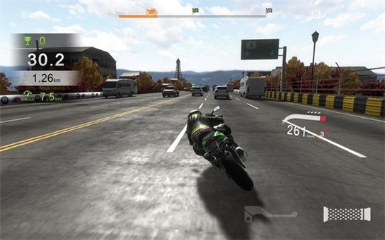 真正的摩托车交通手游app截图
