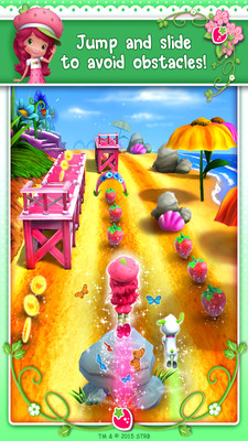 草莓公主甜心跑酷 免费版手游app截图
