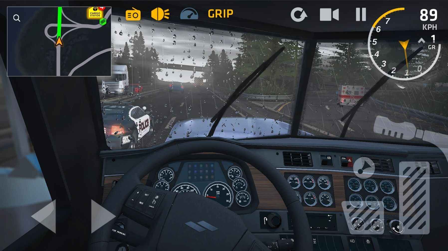 终极卡车模拟器 修改版手游app截图