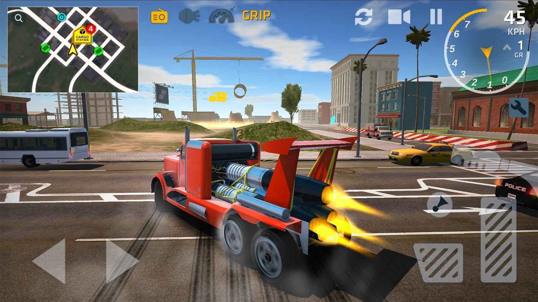 终极卡车模拟器 修改版手游app截图