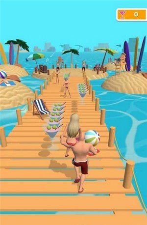 海滩派对跑酷手游app截图