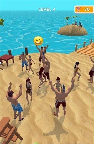 海滩派对跑酷手游app截图